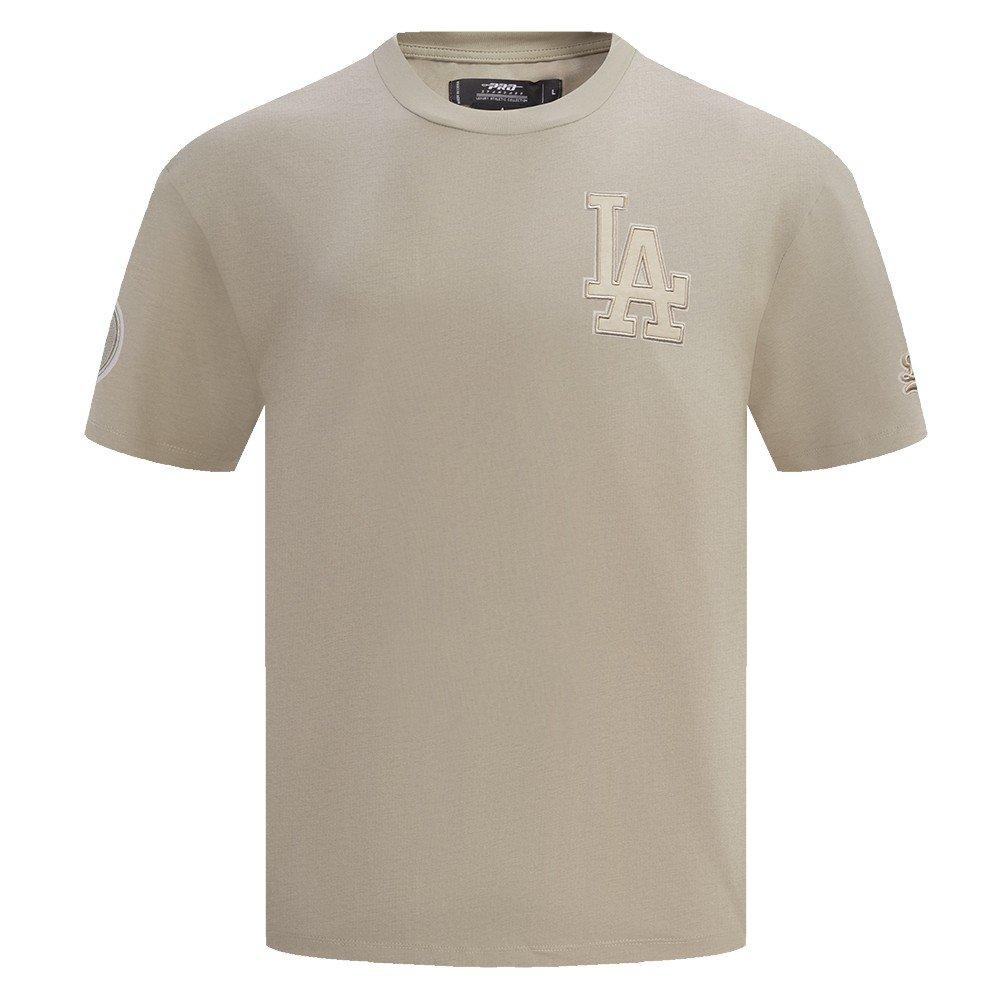 Pro Standard Men's MLB Los Angeles Dodgers Neutral Drop Shoulder Top - Taupe - TAUPE